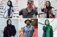 عکس‎‌های دیدنی از بازیگران در فجر جهانی ۳۸/ از استایل متفاوت آزاده صمدی تا ژست‌های جالب حمید فرخ‌نژاد