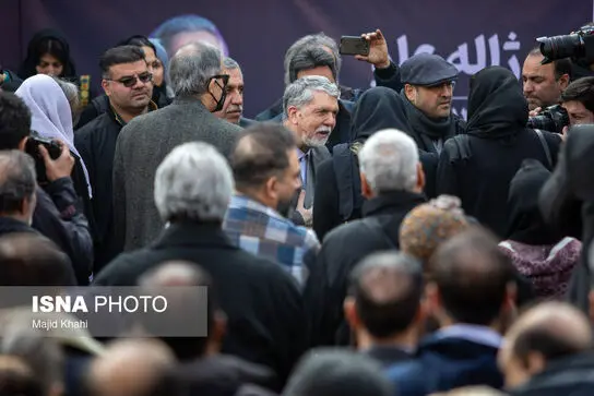 تشییع پیکر ژاله علو با حضور گسترده هنرمندان