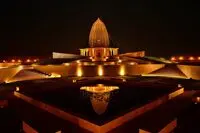 ببینید: طراحی جالب یک معبد از سنگ و نور