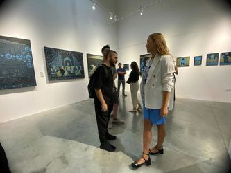 Kaikhan Salakhov’s exhibition 'The Cosmic Renaissance' at Firetti Contemporary