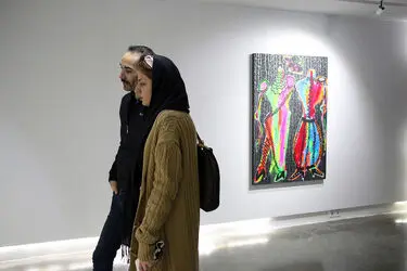 نمایشگاه نقاشی‌های نیلوفر جمشیدپور در گالری ثالث