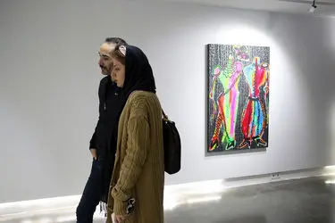 نمایشگاه نقاشی‌های نیلوفر جمشیدپور در گالری ثالث