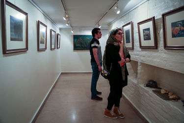 نمایشگاه نقاشی های علیرضا اسماعیلی در گالری گلستان