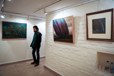 نمایشگاه نقاشی های علیرضا اسماعیلی در گالری گلستان