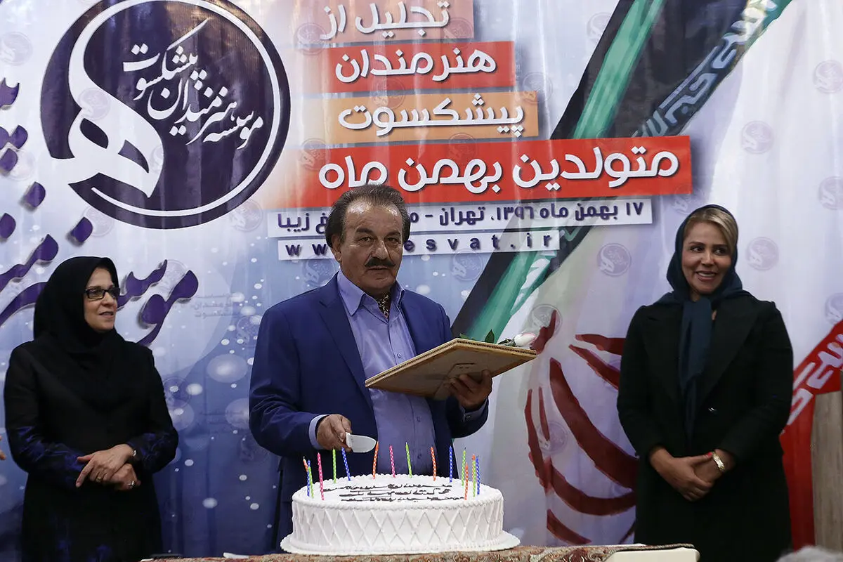 جشن تولد هنرمندان پیشکسوت متولد بهمن ماه در باغ زیبا