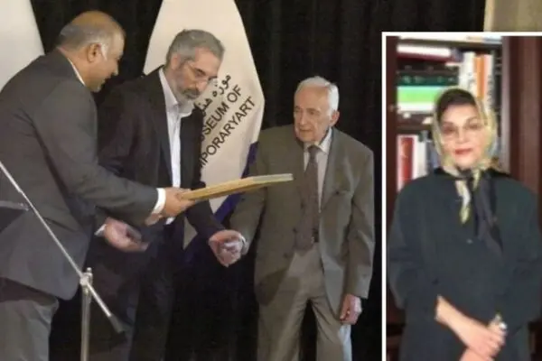Jamshid Nasseri And Manijeh Miremaadi Glorified At The Tehran Museum of Contemporary Art 
