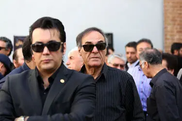 تشییع پیکر سید ضیاءالدین دری از خانه سینما