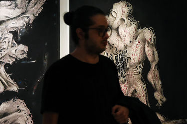 نمایشگاه نقاشی عرفان شهیاد در گالری ویستا