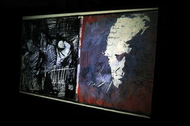 عظیم مرکباتچی با کانسپت کوراب در گالری مژده