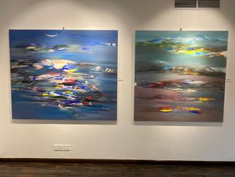 خالد صدیق ال مطوا Khalid Seddiq اتحاد گالری ابوظبی 