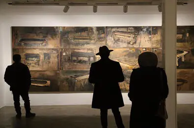 Mojtaba Amini Painting Exhibition in Mohsen Gallery