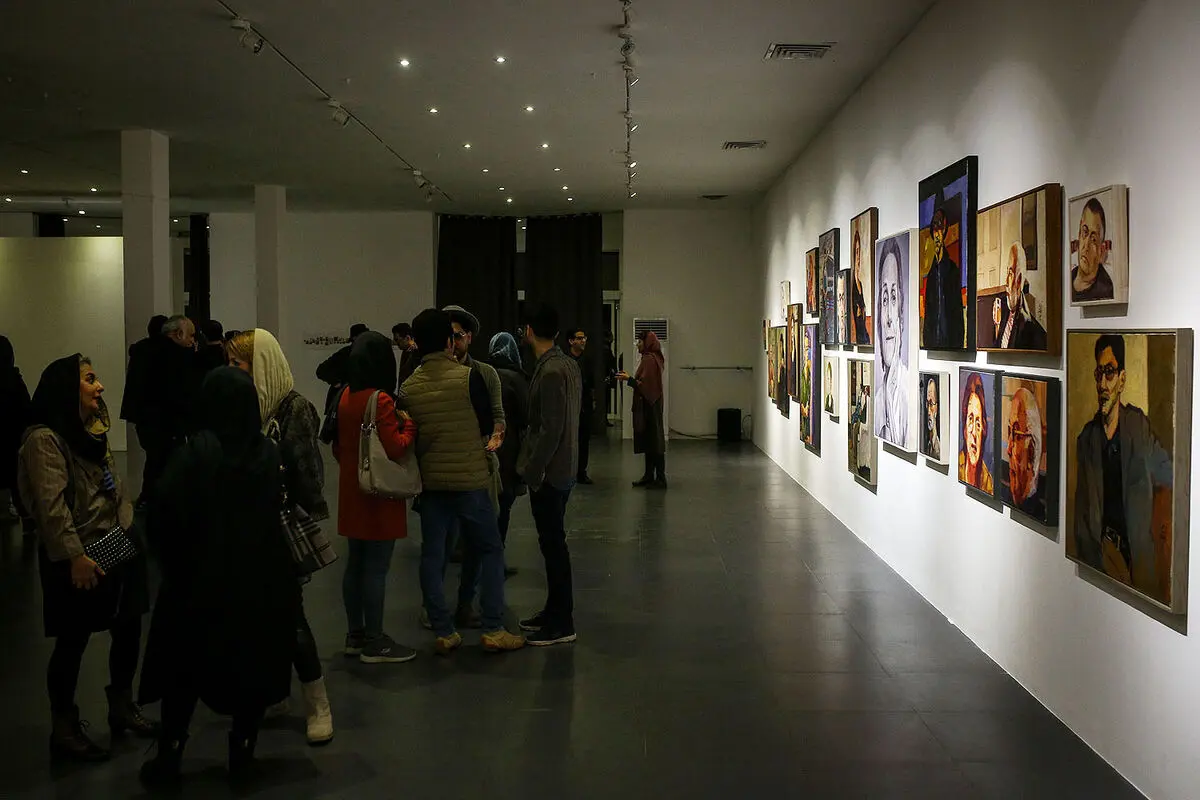 نمایشگاه نقاشی فرید جهانگیر در گالری ایرانشهر
