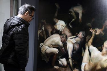 عظیم مرکباتچی با کانسپت کوراب در گالری مژده