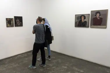 نمایشگاه نقاشی رسول اکبرلو در گالری اُ