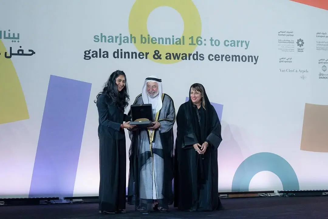 Ruler of Sharjah honours winners of 16th Sharjah Biennial