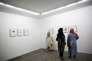نمایشگاه آثار شکوفه فلاح در گالری اُ