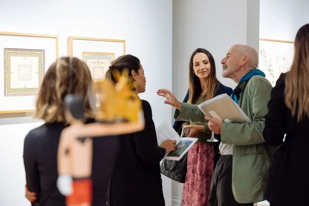 Bavan Gallery and Takin Aghdashlo with 13 iranian artist at Cromwell Place in London