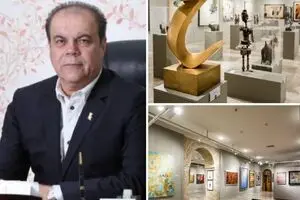 “Pasargad Bank” Iran’s Art Market Facilitator / People Welcome Pasargad Bank’s Treasury Containing 600 Unique Artwork in Negarestan Museum Garden / Along with Statements of Ali Akbar Amin Tafreshi

