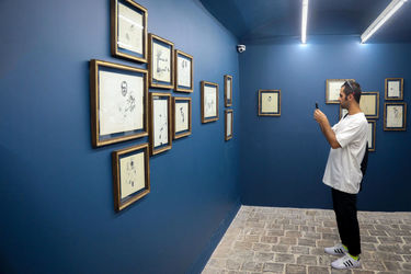 نمایشگاه آثار طراحی علیرضا اسپهبد در گالری این جا