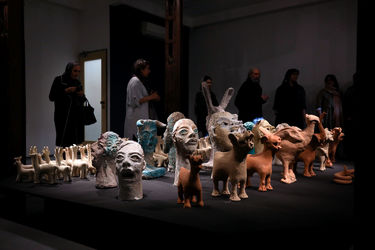 نمایشگاه گروهی "در ستایش خاک" در گالری طراحان آزاد