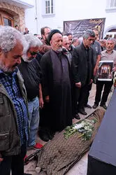 تشییع پیکر یدالله صمدی