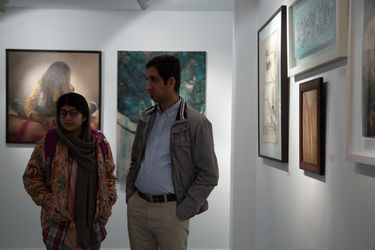 نمایشگاه سالانه گالری هنری فرشته در نگارخانه شهر کتاب فرشته