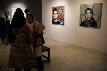 نمایشگاه نقاشی بهناز بهنام‌فر در گالری نگر