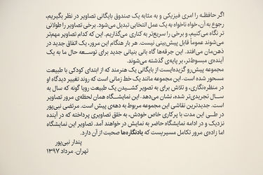 نمایشگاه نقاشی مرتضی نبی‌پور در گالری هپتا