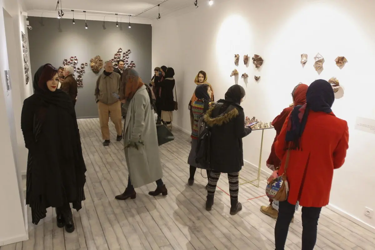 نمایشگاه حجم و اینستالیشن امیر نصیری در گالری هپتا