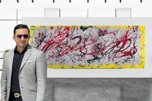Figo Birjandian and the Red-and-Black Uproar in a Yellow Panorama