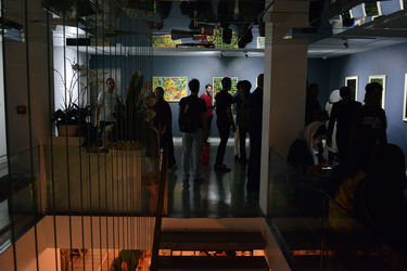 نمایشگاه نقاشی های کاوه آفاق در گالری ثالث