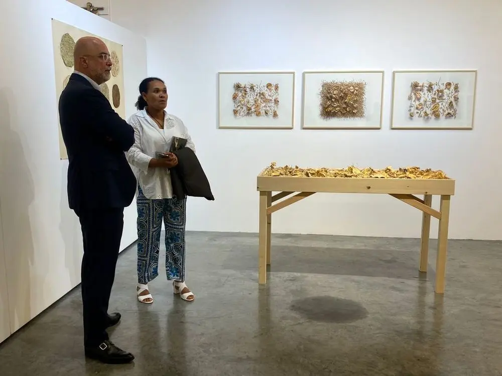 Jamal Tayara Baroudy with 'Ways of Seeing' at Tashkeel Studio