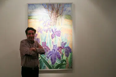 افتتاح نمایشگاه نقاشی‌های سروژ بارسقیان در گالری آتبین