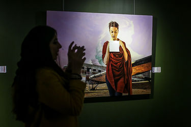 مایشگاه طراحی و نقاشی یحیی رویدل در گالری دیلمان