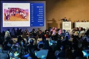 سه پیکاسو، لیختنشتاین، اندی وارهول در حراج دوم ساتبیز در عربستان/ ۲۰ میلیون دلار کل فروش، اثر صفیه بن‌زقر عربستانی ۲.۱ میلیون دلار