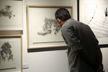 افتتاحیه‌ی نمایشگاه گروهی با عنوان "سیاه و سفید" در گالری ایوان