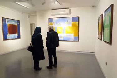 نمایشگاه نقاشی های یعقوب امدادیان در گالری هور
