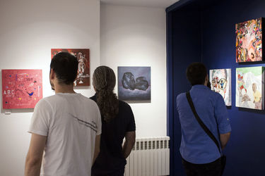 نمایشگاه گروهی "روی دیگر پنجره" در گالری دارگون