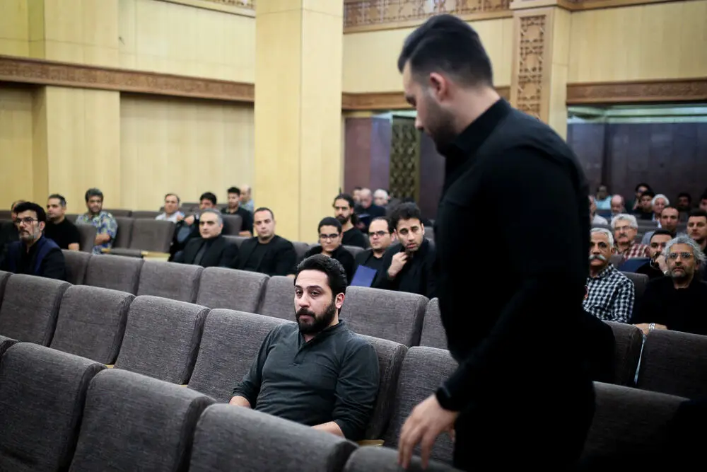 مراسم ختم زنده‌یاد بهنام صفوی در مسجد جامع شهرک غرب