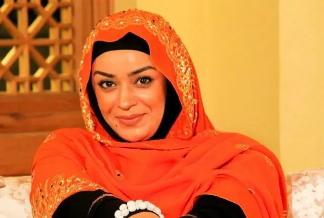 عکس جالب خانم بازیگر از ازدواجش