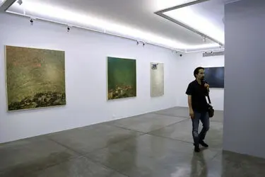 نمایشگاه نقاشی های مرتضی گودرزی دیباج در گالری شیرین