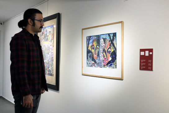 نمایشگاه مهدی سحابی و منوچهر صفرزاده در گالری مژده