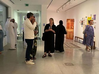 لوباینا هیمید و ماگدا استوارسکا در بنیاد هنر شارجه | Lubaina Himid and Magda Stawarska at Sharjah Art Foundation