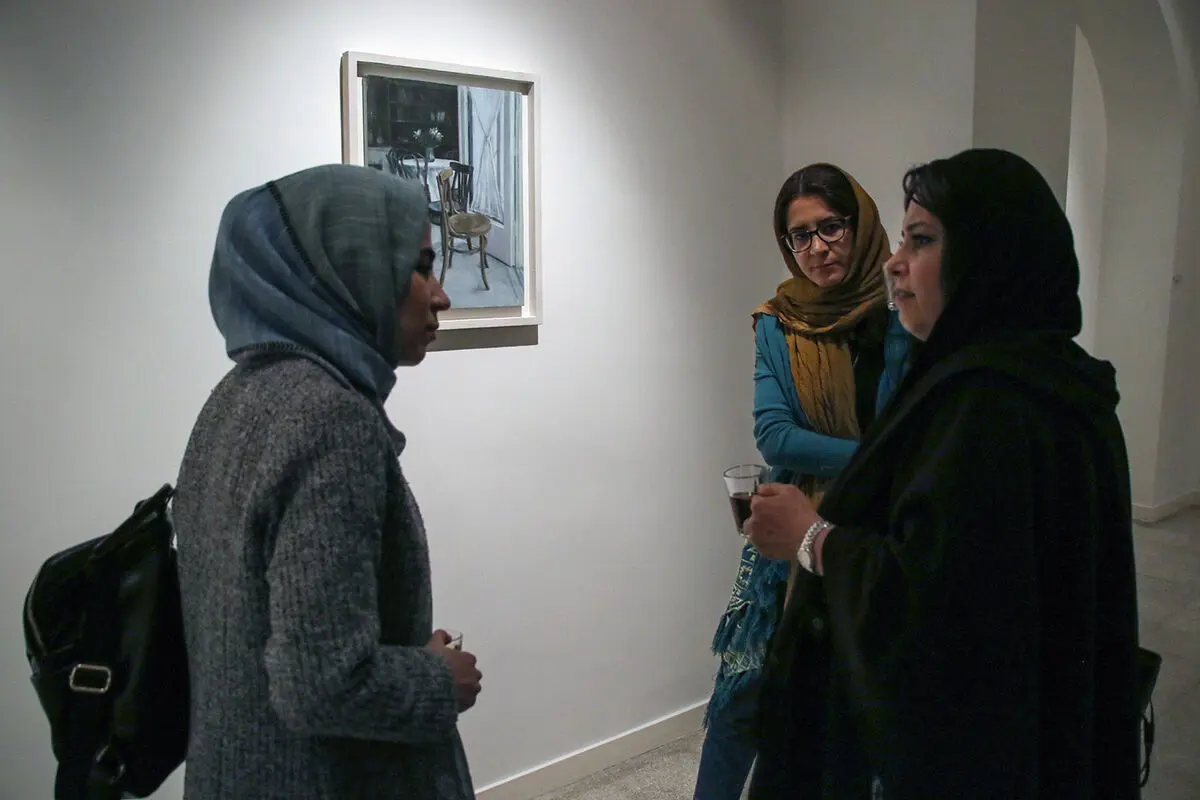 نمایشگاه نقاشی مینا غازیانی در گالری اثر