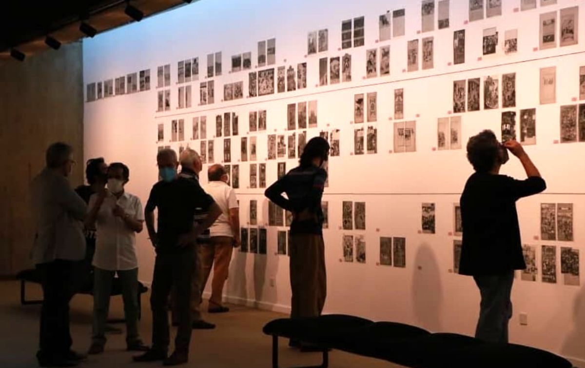 نمایشگاه متفاوت در موزه هنرهای معاصر تهران/ نهان بر عیان به روایت شهریار حاتمی/ زیر ساخت تصویری نگارگری ایرانی چیست؟