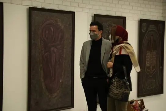 محمد محمدزاده در گالری ماهر
