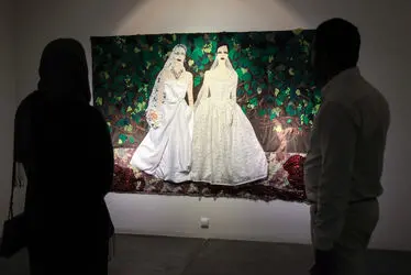 نمایشگاه نقاشی‌های زهرا ایمانی در گالری اُ
