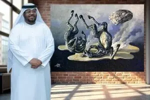 Moosa Al Halyan: When Horses Fall from the Sky – A Surreal Vision of Fragility