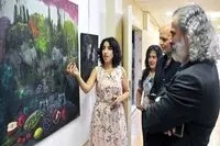 خانم نقاش اولین گناه بشر را به تصویر کشید 
