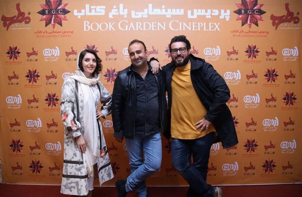 عایشه گل و محسن کیایی در اکران مردمی "مطرب"/عکس 